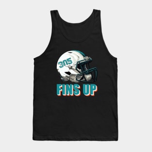 Fins Up Miami Dolphins Tank Top
